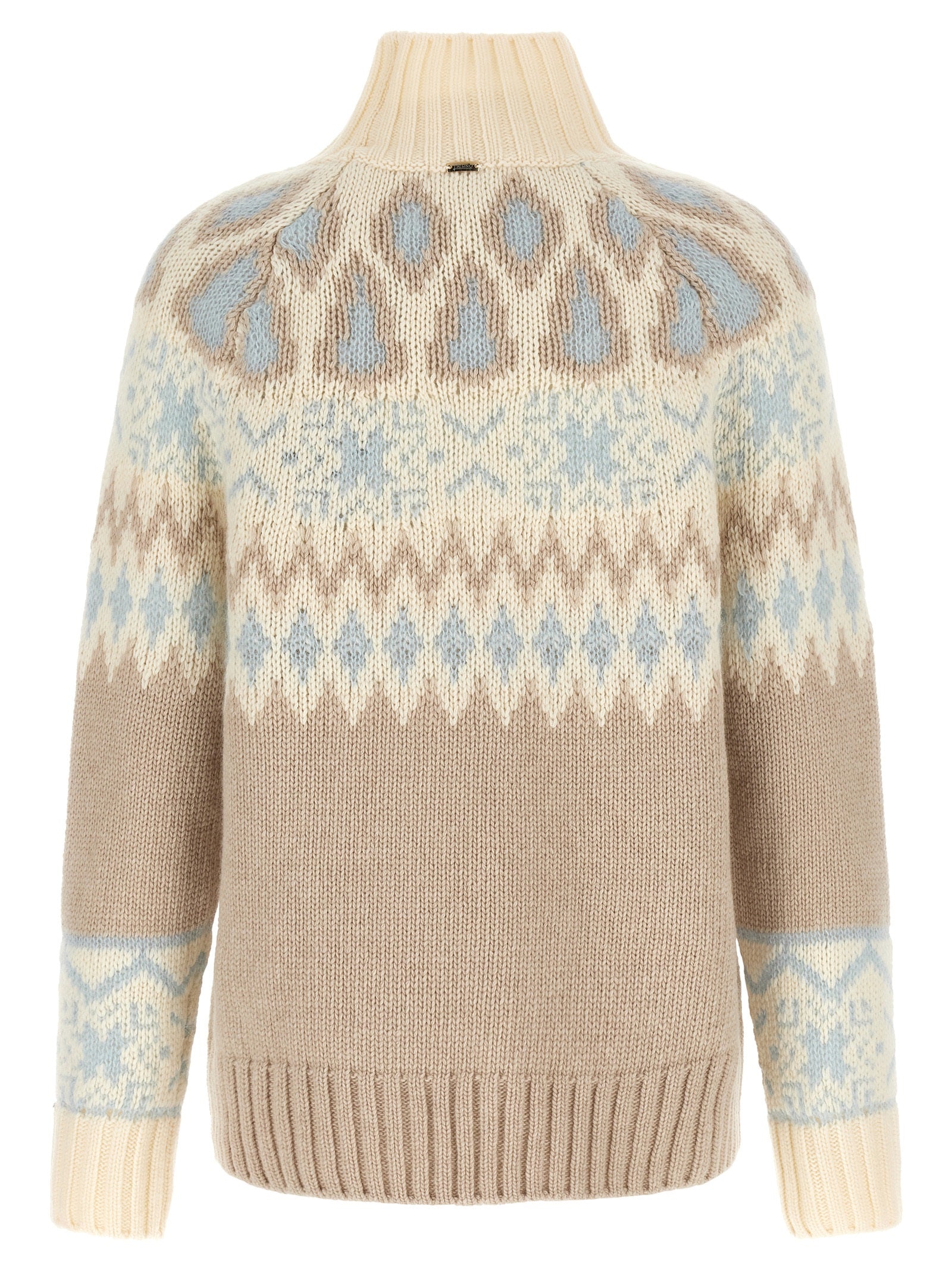 Herno Beige Wool Cardigan