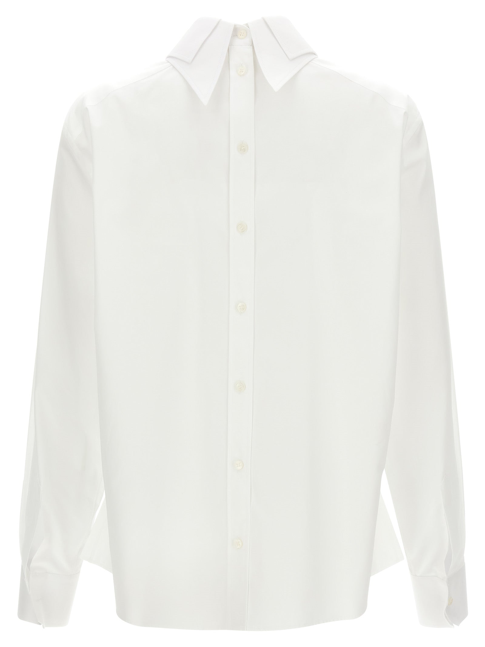 Dolce & Gabbana White Cotton Blouse
