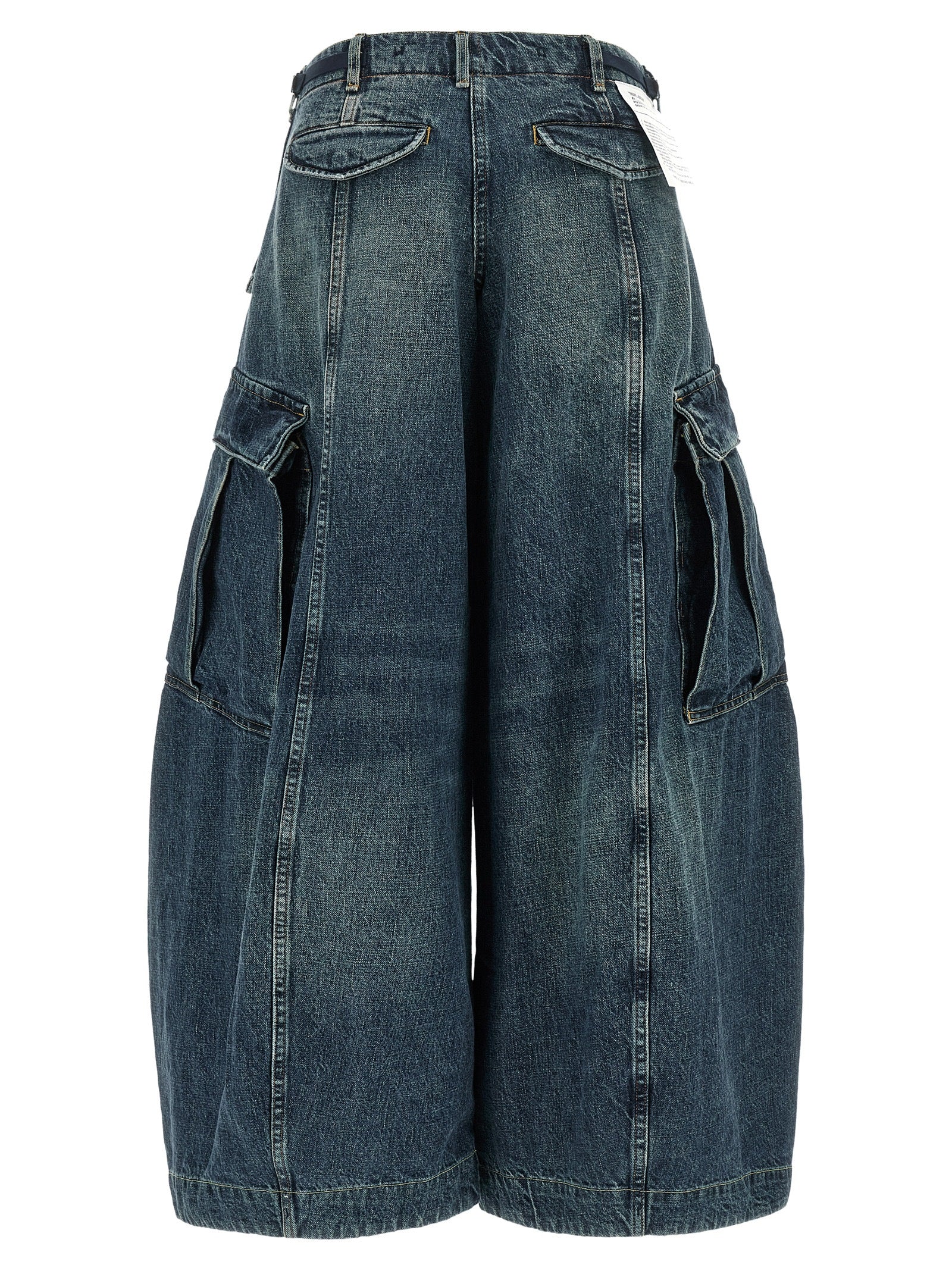 R13 Blue Cotton Jeans Denim