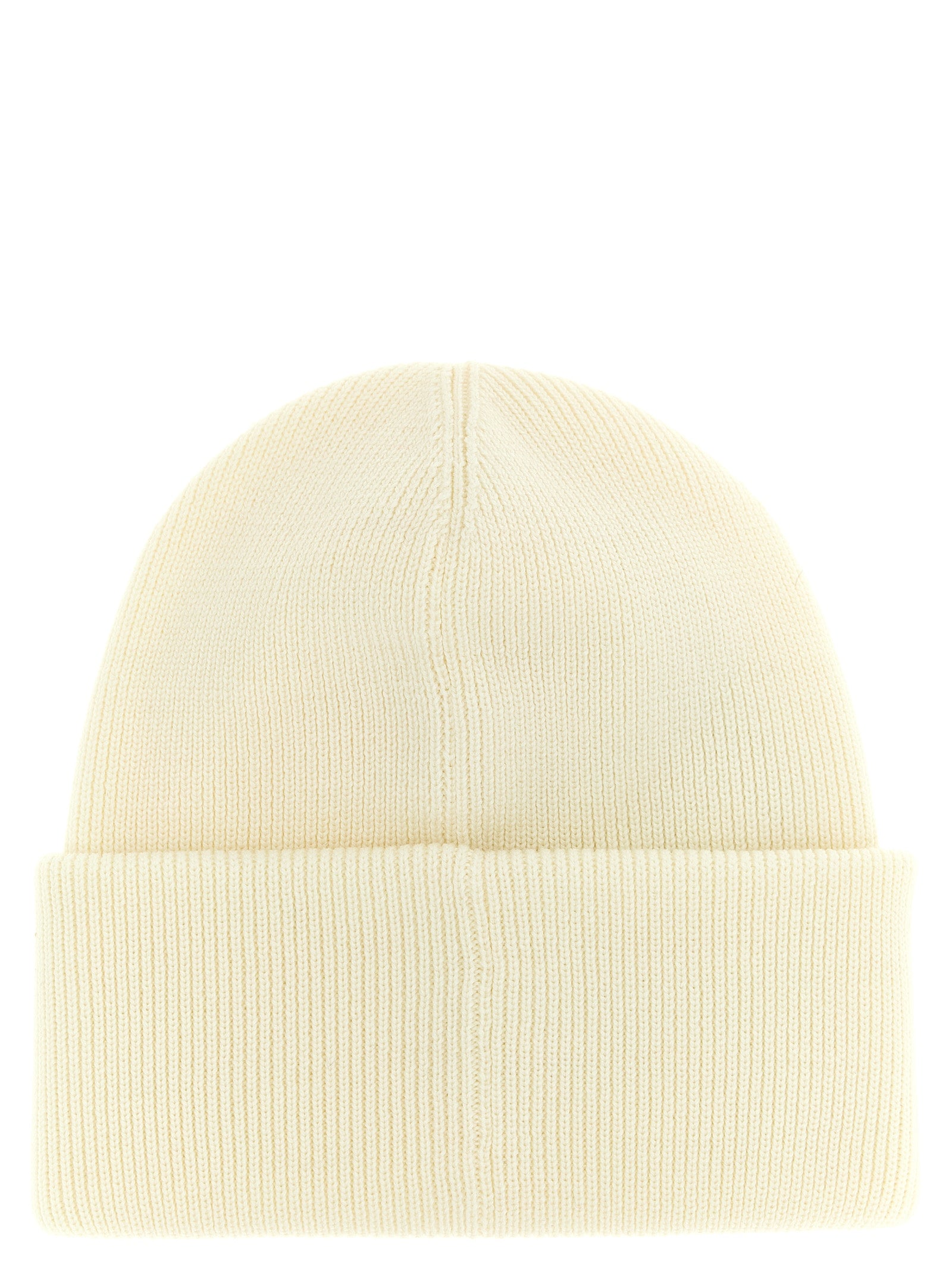 Canada Goose White Wool Beanie