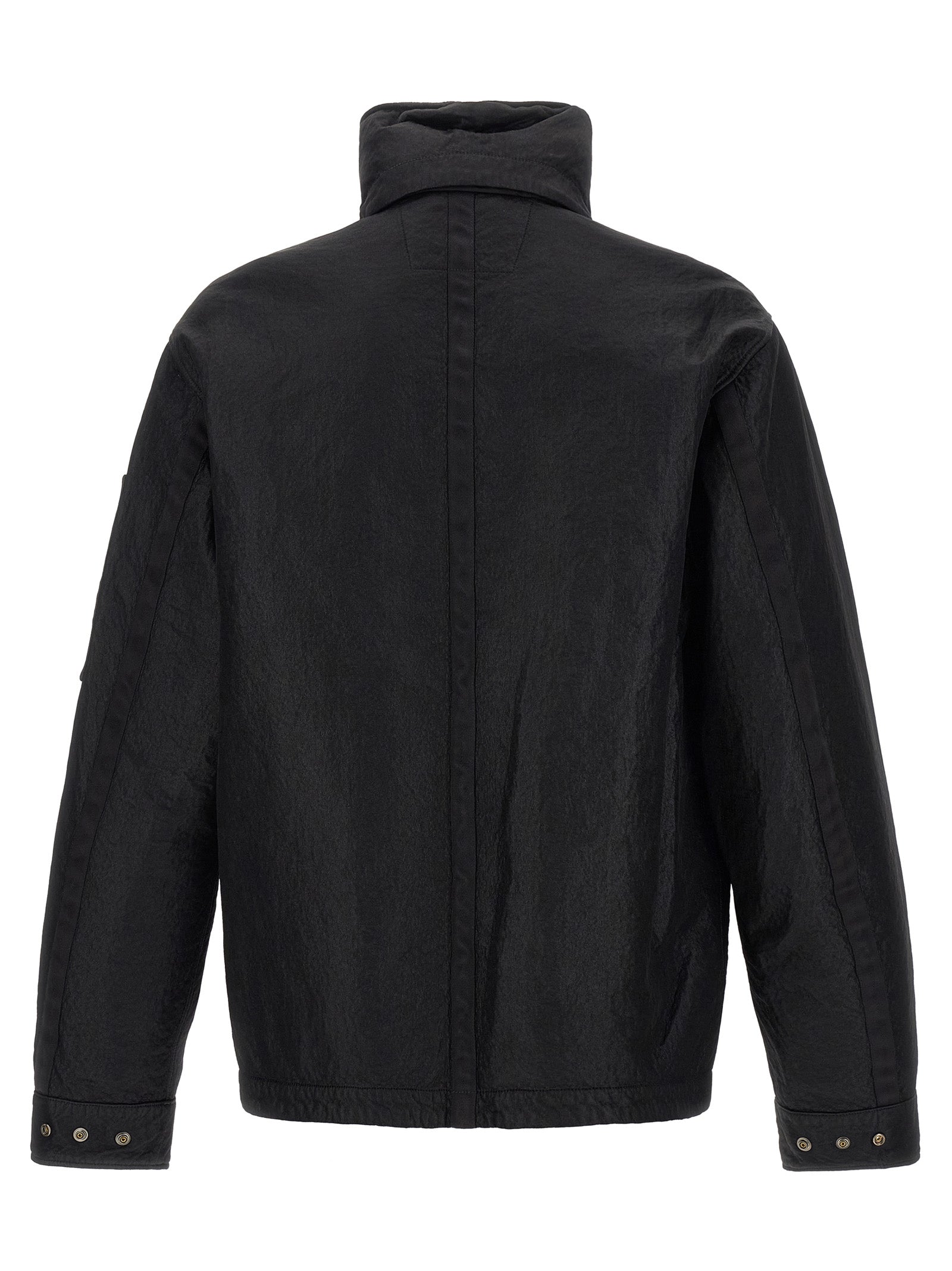 C.P. Company Black Polyamide Shell Jacket