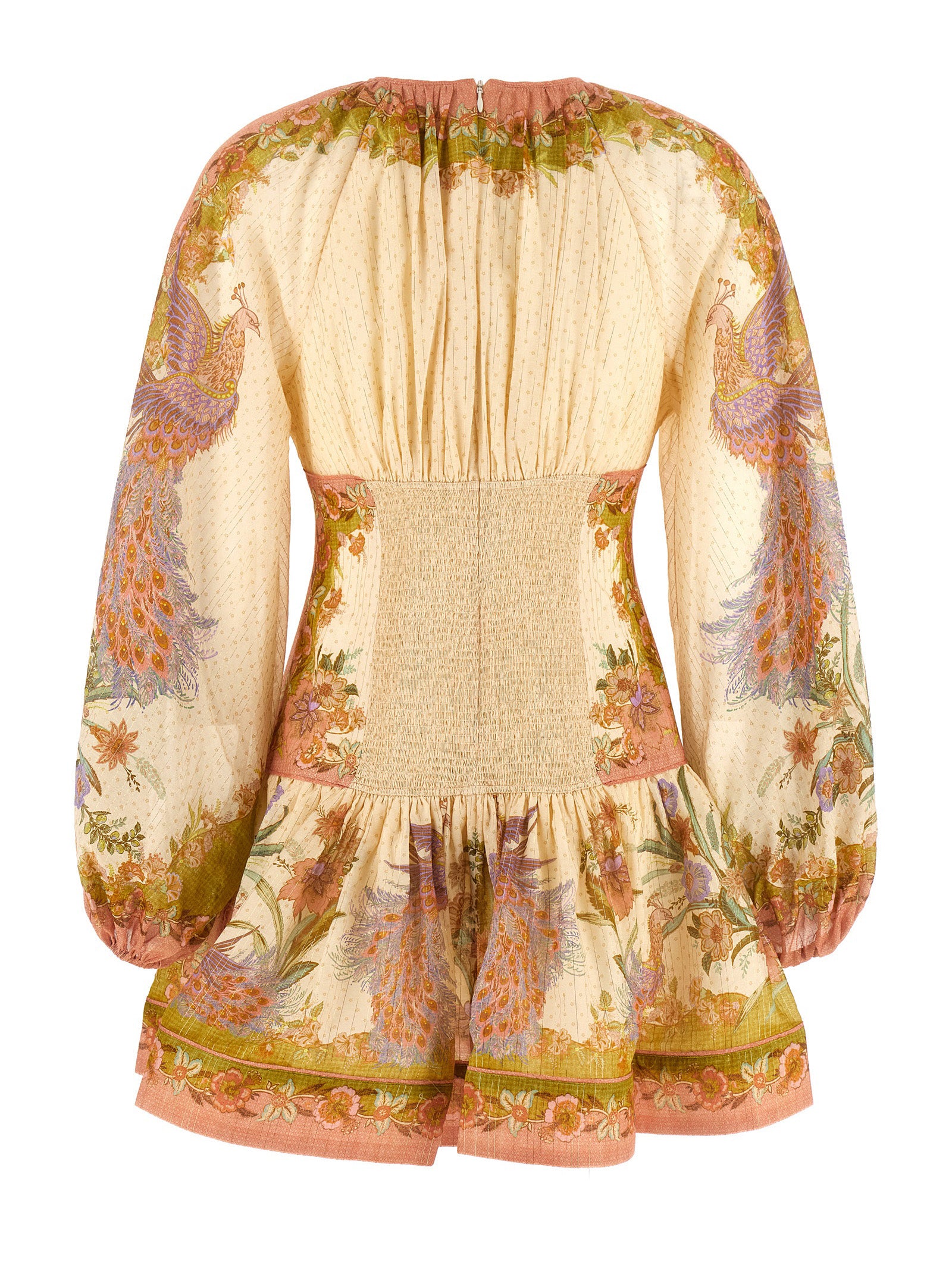 Zimmermann Multicolor Cotton Short Dress