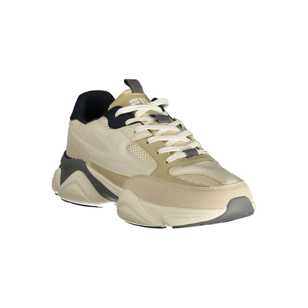 Fila Beige Polyurethane Men's Sneaker