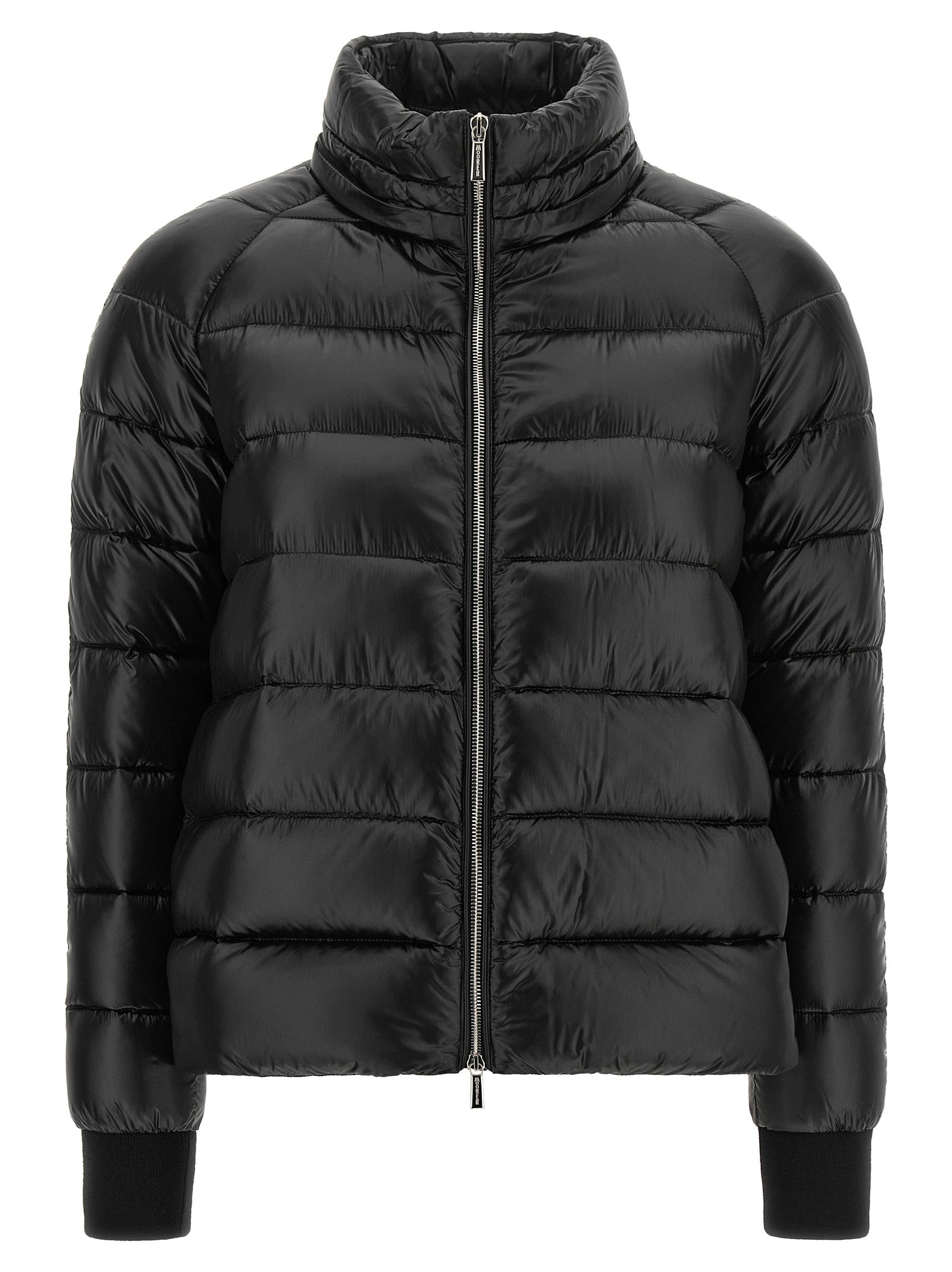 MooRER Black Wool Shell Jacket