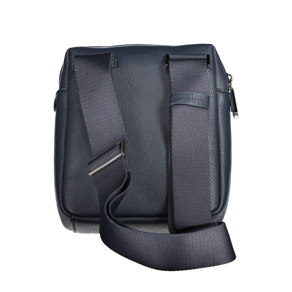 Calvin Klein Blu Poliestere Uomo Shoulder Bag