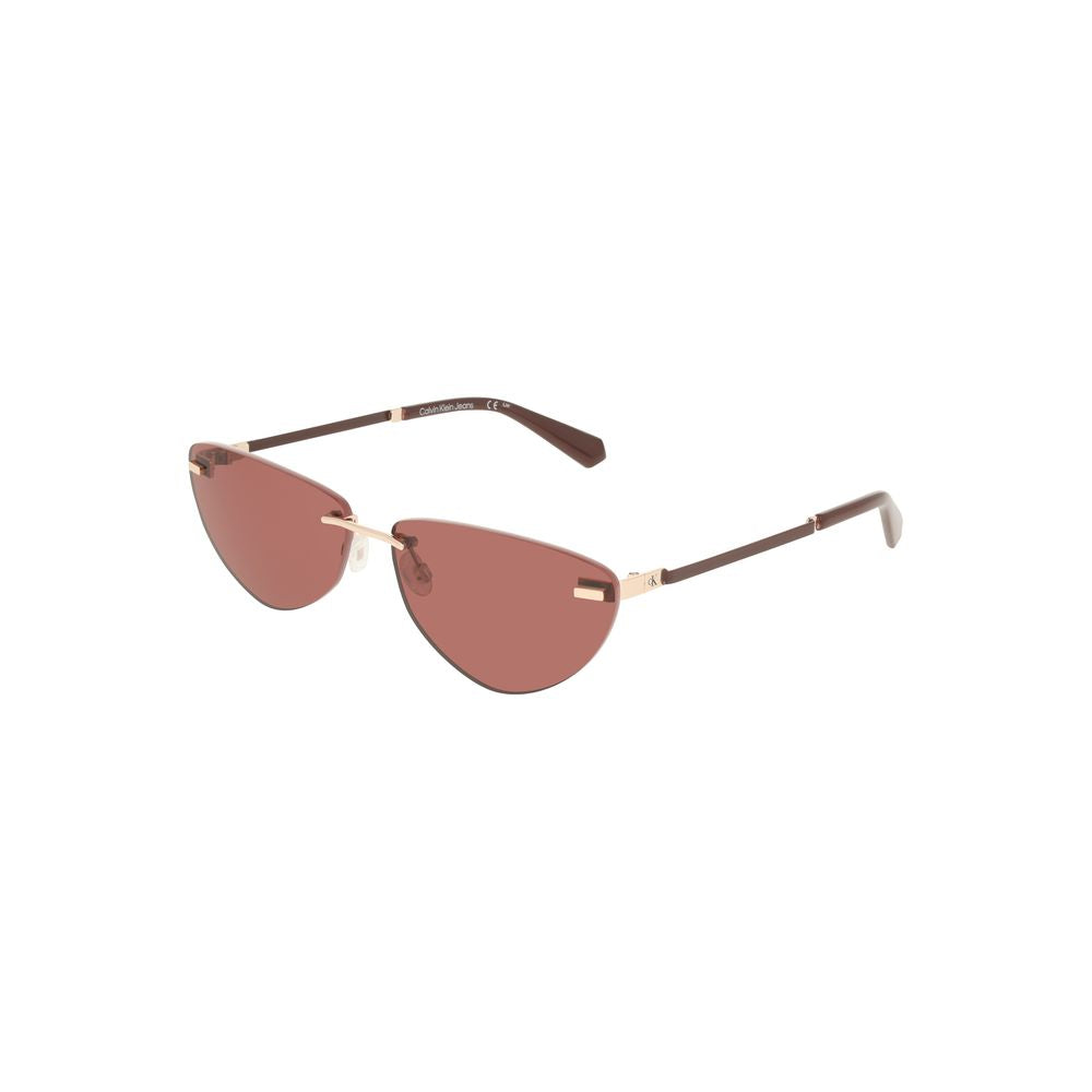 Calvin Klein Rosa Metallo Women Sunglass