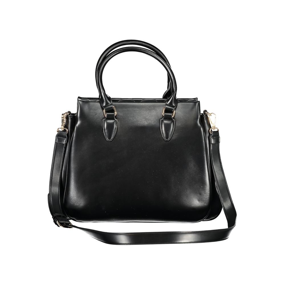 Mario Valentino Nero Polyurethane Women Handbag
