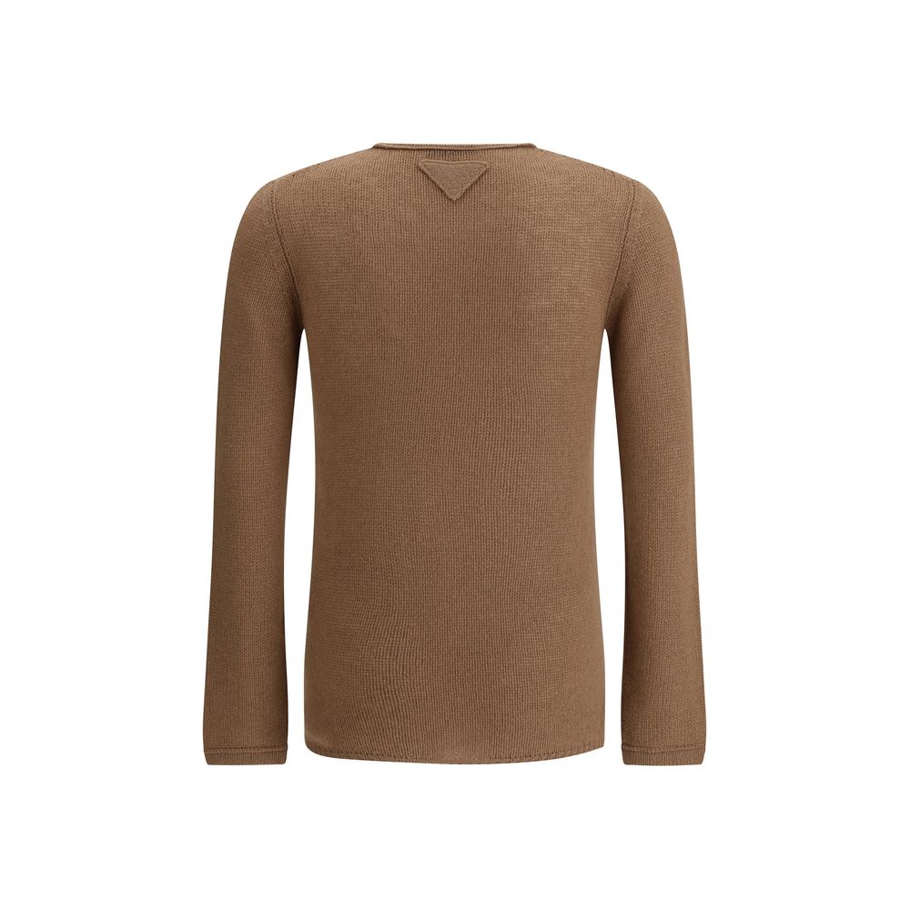 Prada Brown Cashmere Sweater