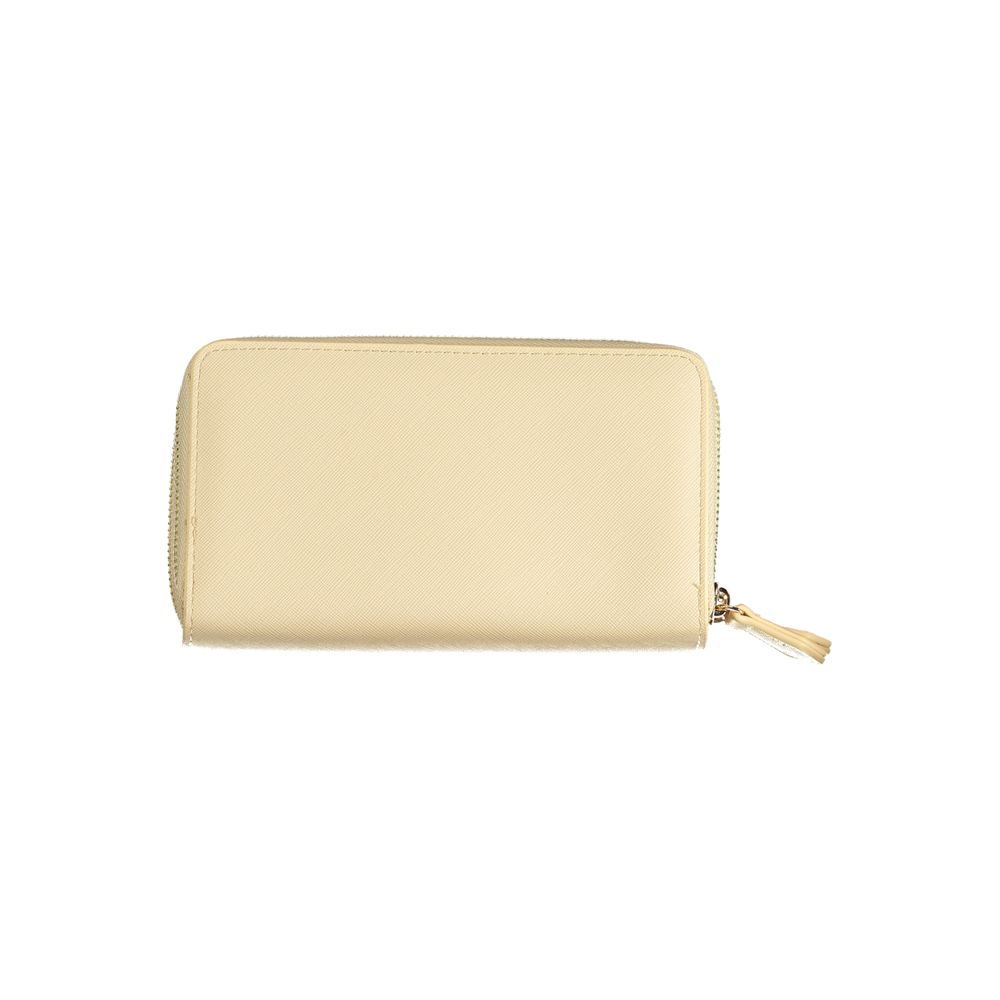 Mario Valentino Beige Polyurethane Women Wallet