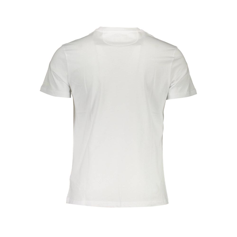 La Martina Bianco Cotton Men T-Shirt