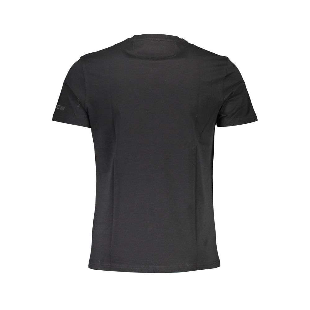 La Martina Black Cotton Men's T-Shirt