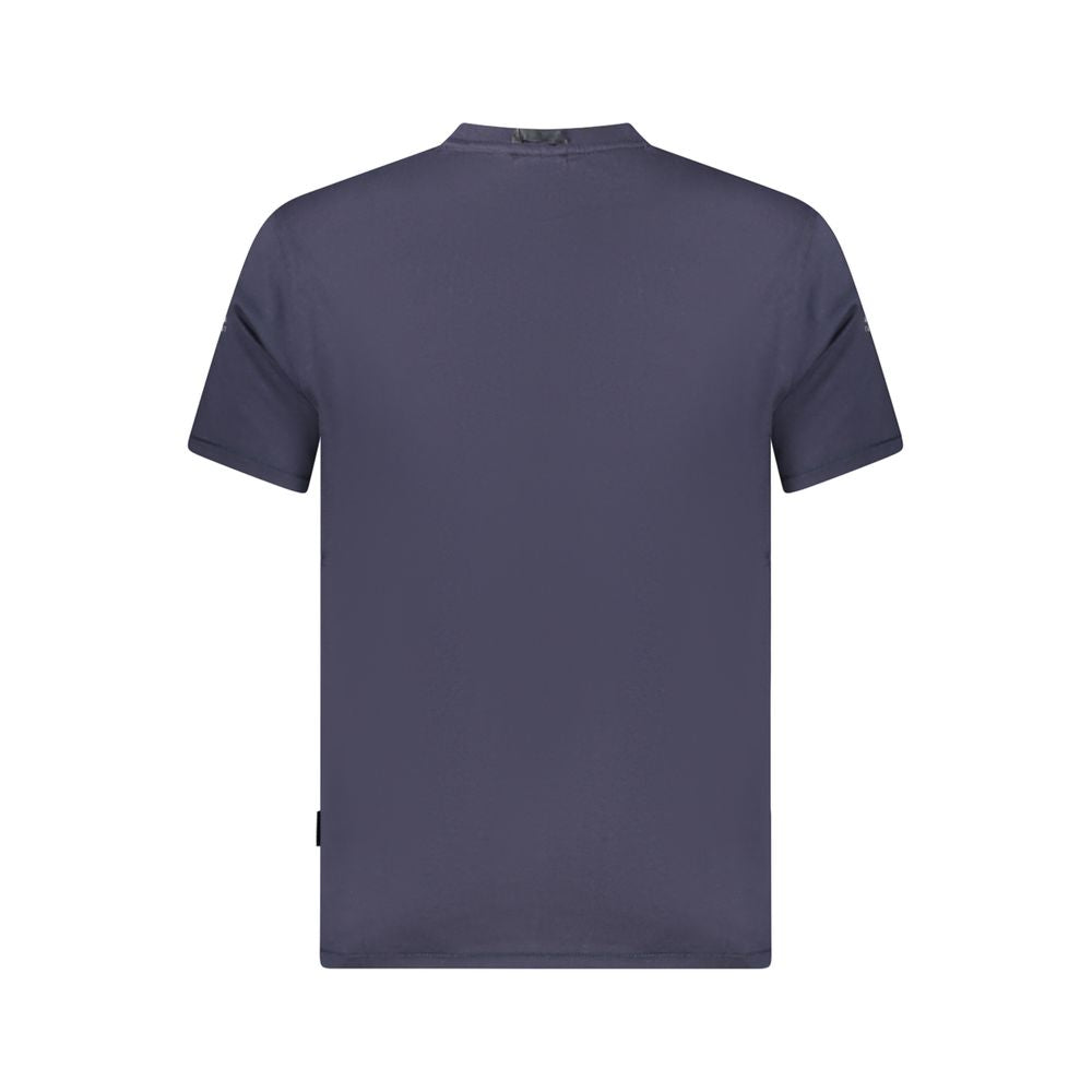 Napapijri Blu Organic Cotton Men T-Shirt