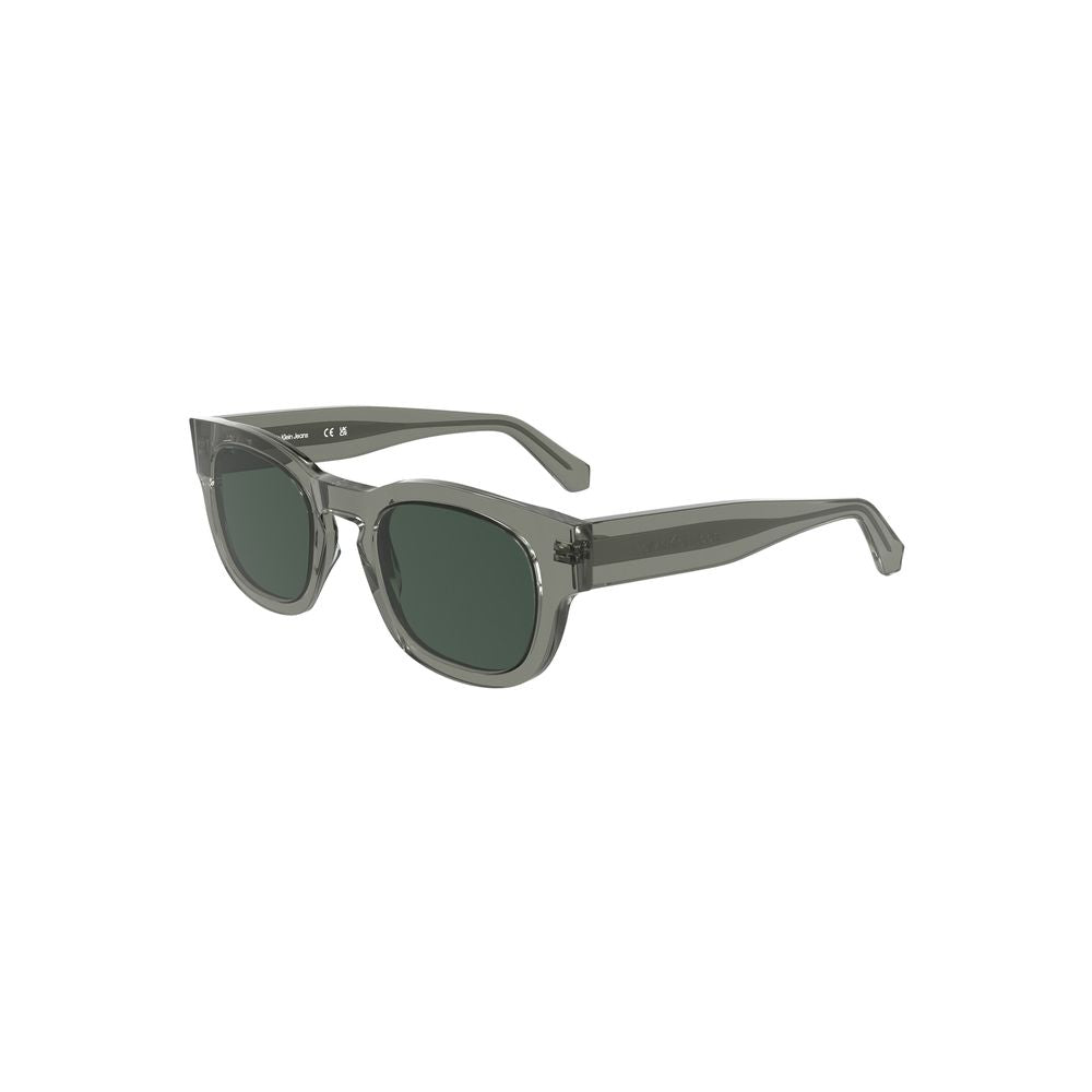 Calvin Klein Grigio Acetate Women Sunglasses