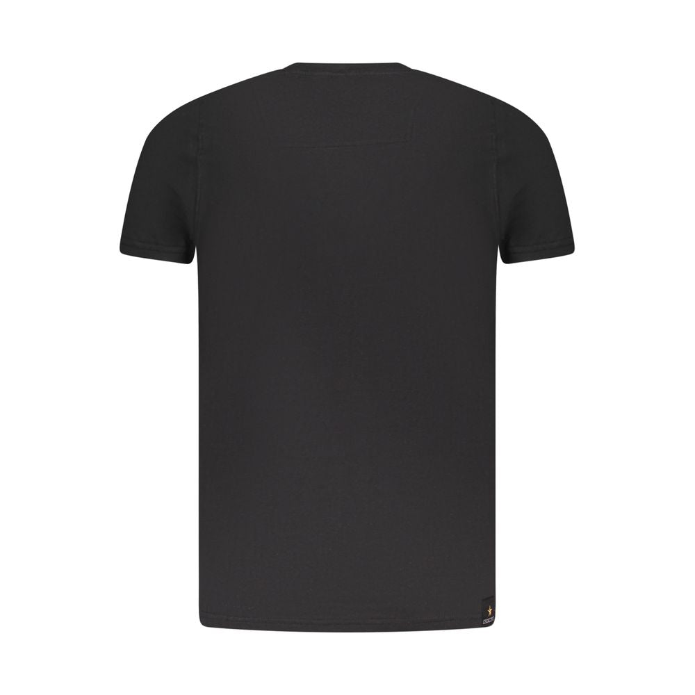 Accademia Militare Black Cotton Men's T-Shirt