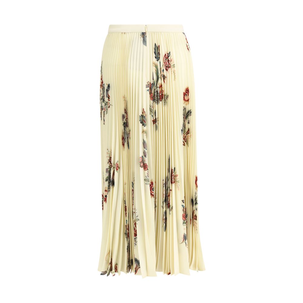 Etro Bicolor Polyester Midi Skirt