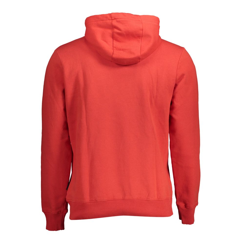 Napapijri Rosso Cotton Men's Sweatshirt
