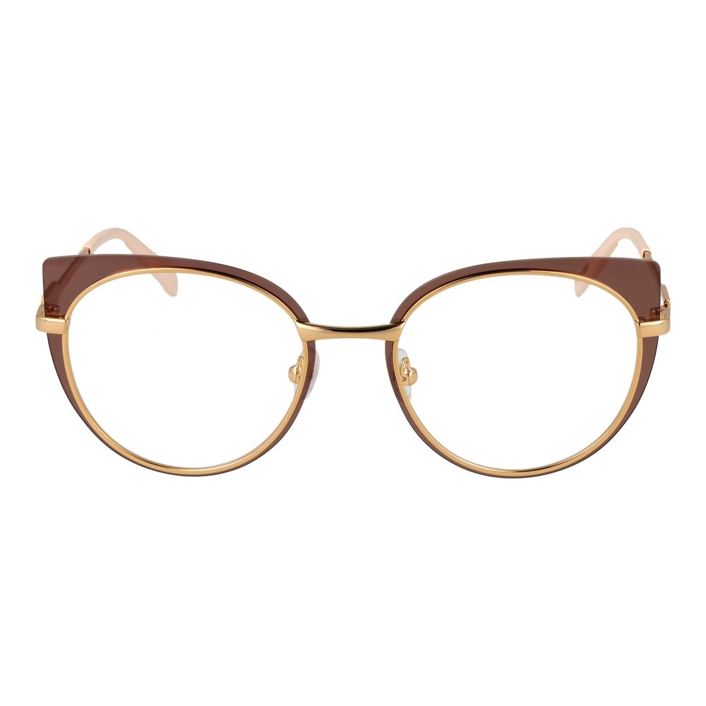 Emilio Pucci Brown Metal Glasses (Frames)