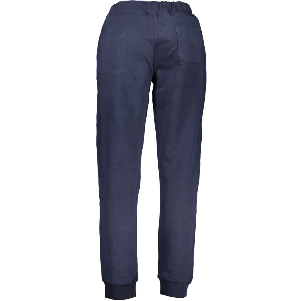 La Martina Blu Cotton Men Sweatpant