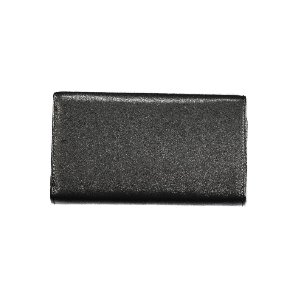 Laura Biagiotti Black Polyurethane Women Wallet