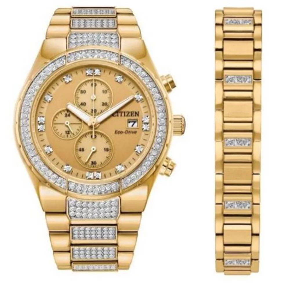 Citizen Gold Stainless Steel Bracelet Watch