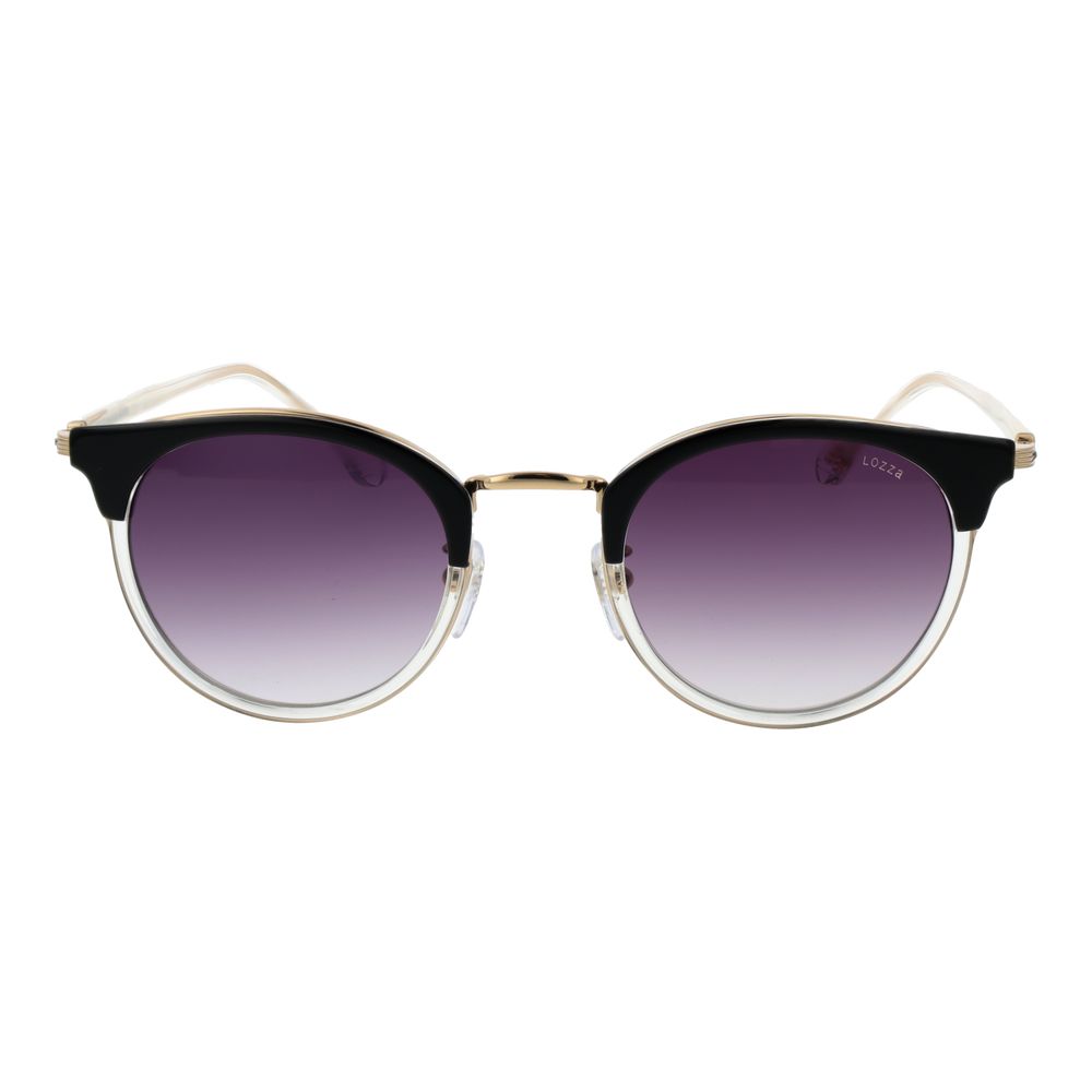 Lozza Transparent Stainless Steel Sunglasses