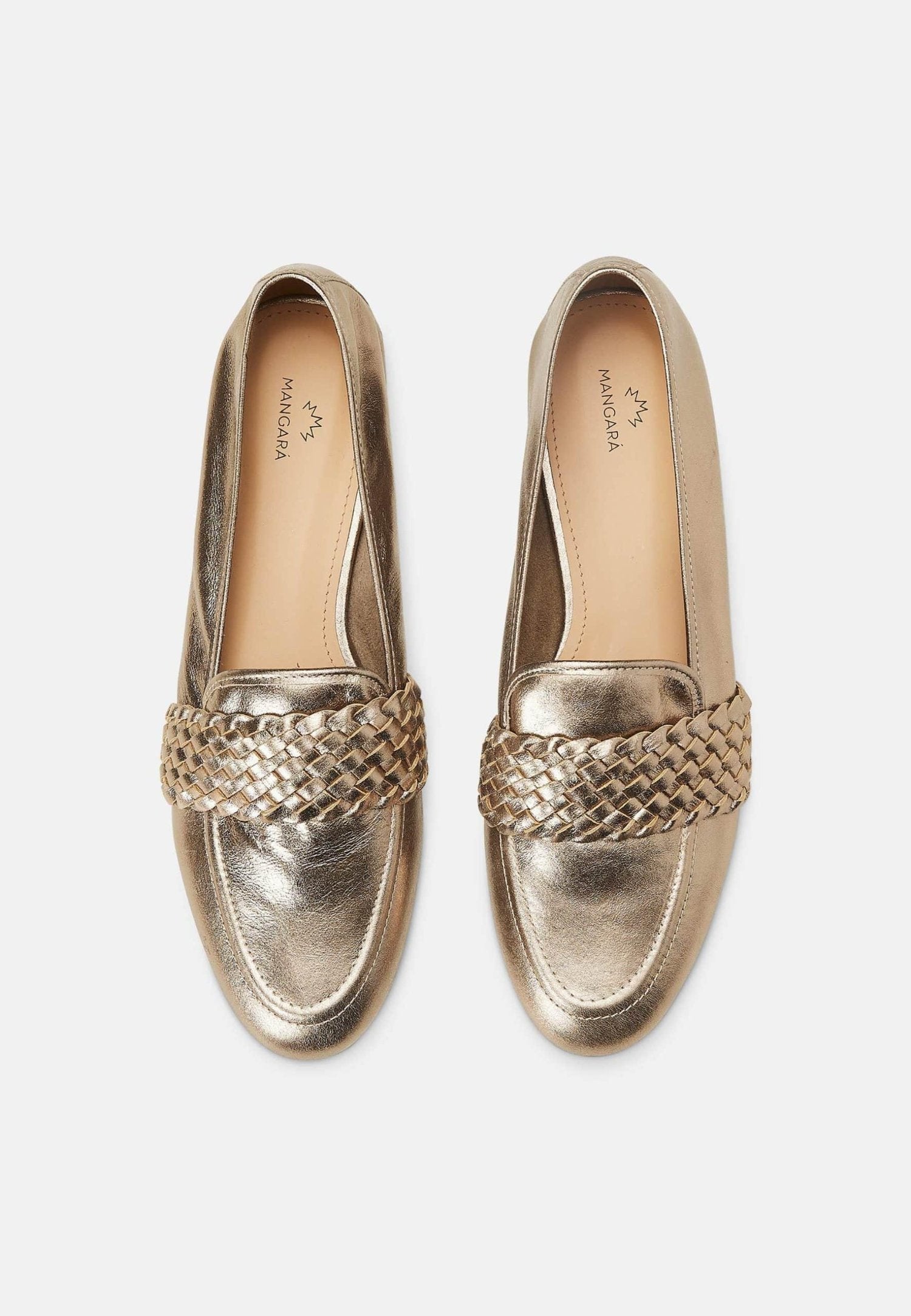 Mangará Atelier Silver Baru Leather Loafers - Summer