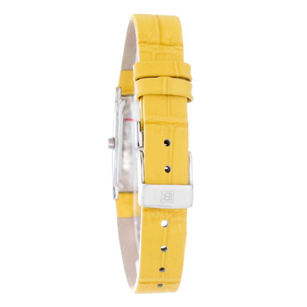Laura Biagiotti Bicolor Leather Dress Watch